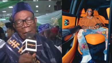 "I thank God that I’m still alive and my son is still doing well" — Wizkid's father (Video)
