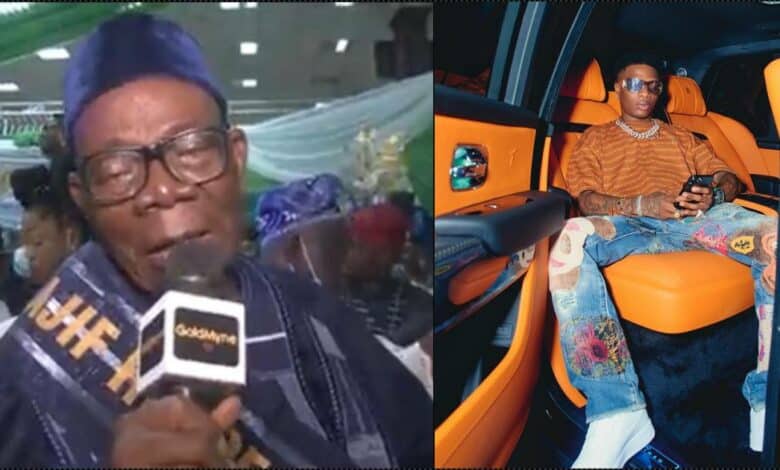 "I thank God that I’m still alive and my son is still doing well" — Wizkid's father (Video)