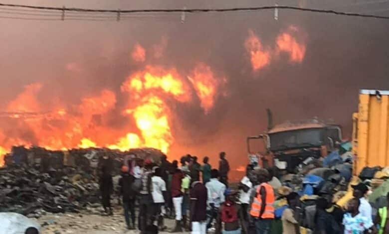 Fire razes Alaba International Market, properties worth millions destroyed