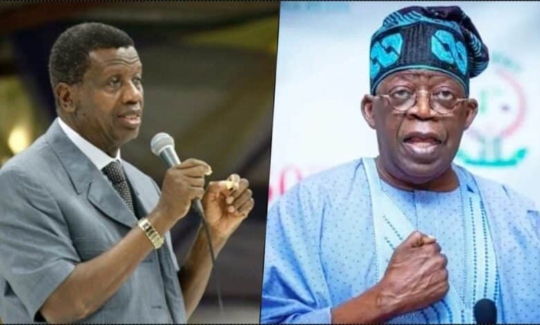 Tinubu: Pastor Adeboye raises hope for Nigeria's growth