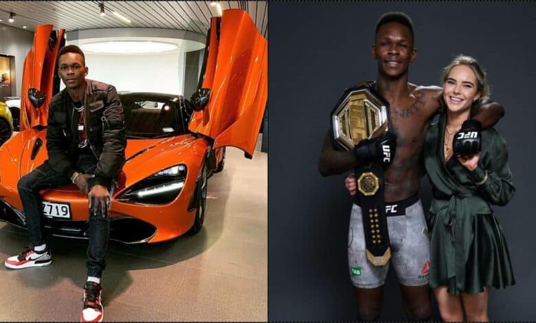 Israel Adesanya’s ex-girlfriend reportedly demands half of his wealth, drags him to court