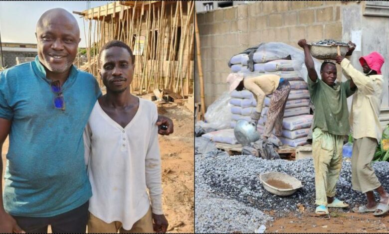 Project manager shares encounter with graduate working as labourer