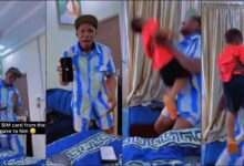 "Leave my son out of this" — Sister screams as overly excited brother reacts to iPhone 13, MacBook gift (Video)