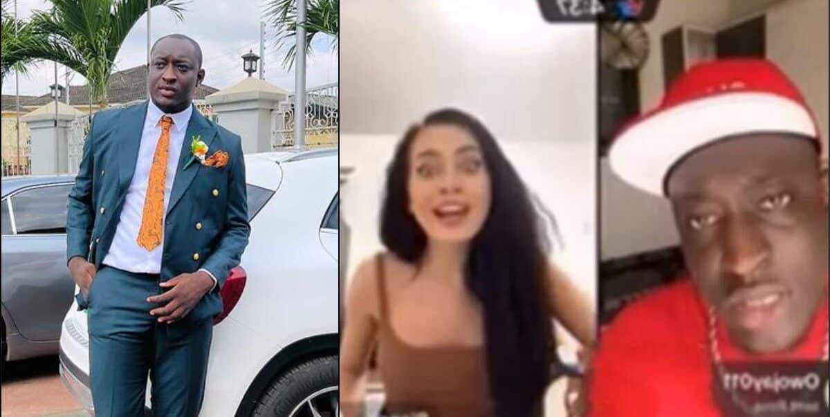 "You're like my grandfather" — Carter Efe embarrassed as he proposes to Caucasian lady (Video)