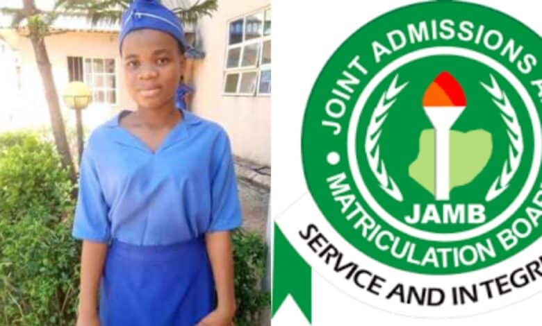 Brilliant 16-Year-Old Female Student Emerges Overall Best in JAMB/UTME 2023