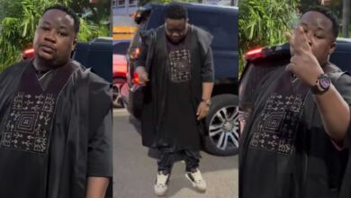 Fans react as Cubana Chief Priest flaunts N1.5M agbada and N1M designer shoes (Video)