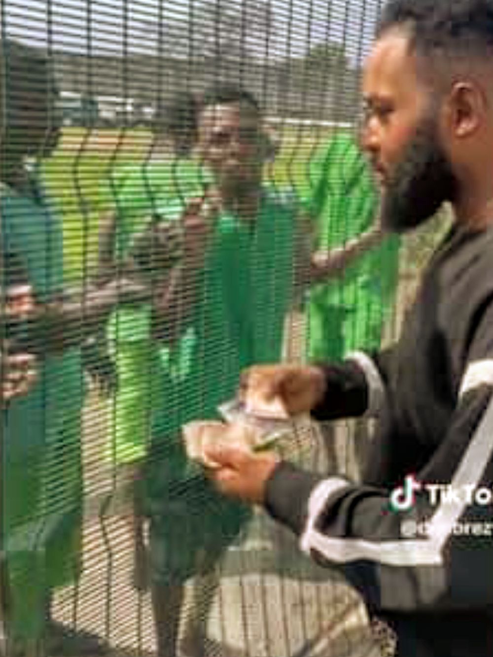 "God go bless you pass Nigeria"— Prisoners get emotional as a young man puts a smile on their faces; Netizens react (video)