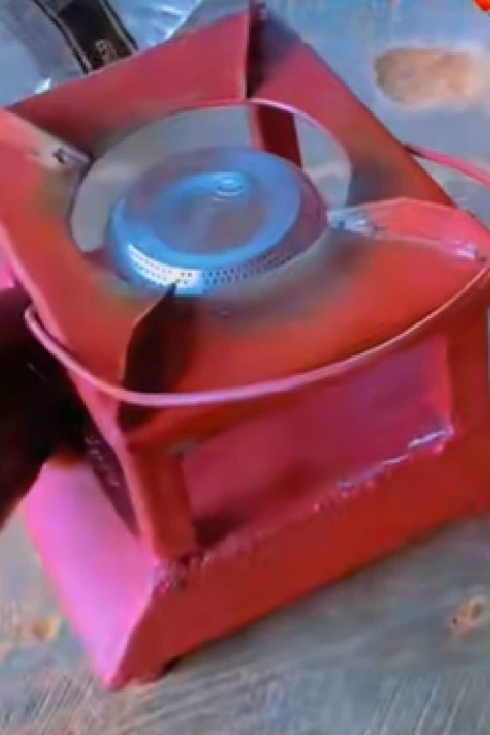 Moment teenager melts hearts with innovative gas stove running without a cylinder (video)