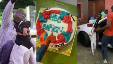 Nigerian man buys car for his dog in celebration of its birthday (Video)