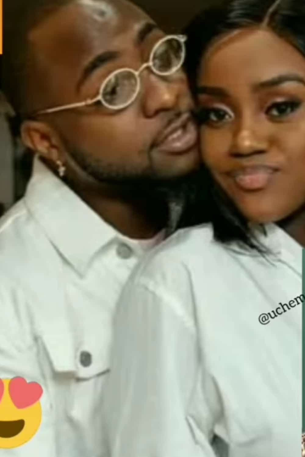 Davido, chioma 