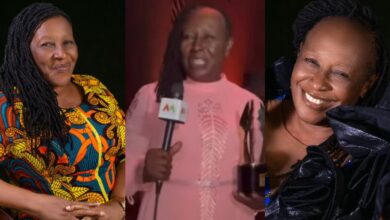 Patience Ozokwo emotional as she receives AMVCA Merit Award (Video)