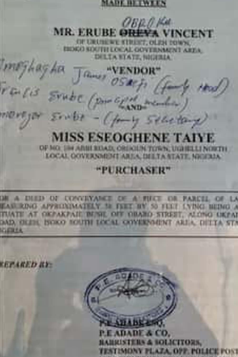 She no buy wig”- Young Nigerian lady inspires many with self-built dream home, shares land documents (photos)