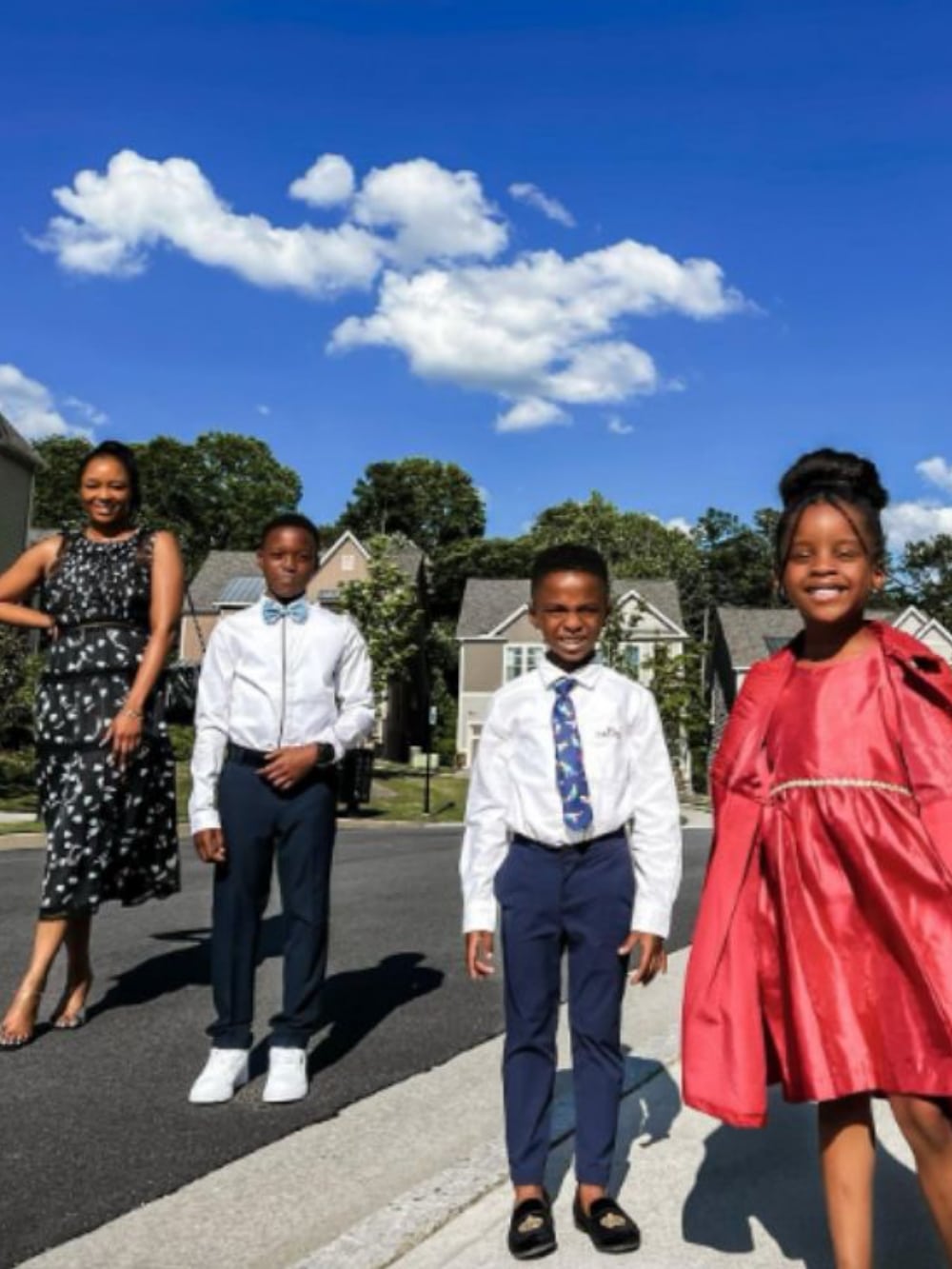 "Despite being a single mom" - Anita Okoye's resilience shines as she nurtures her children post-divorce (photos)