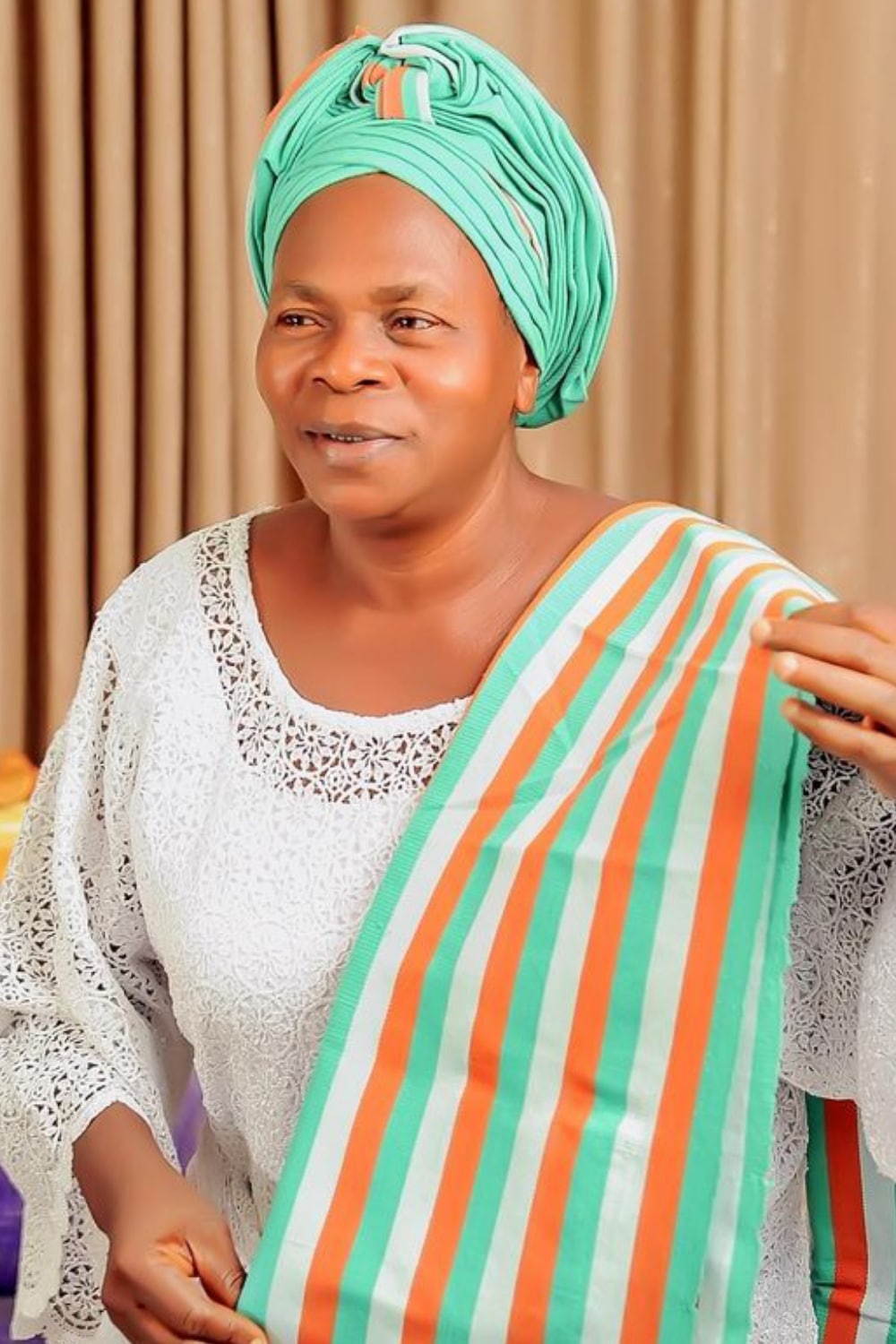 "Joy amidst tears" - Odunlade Adekola's mother celebrates 70th birthday with emotional speech (Video)