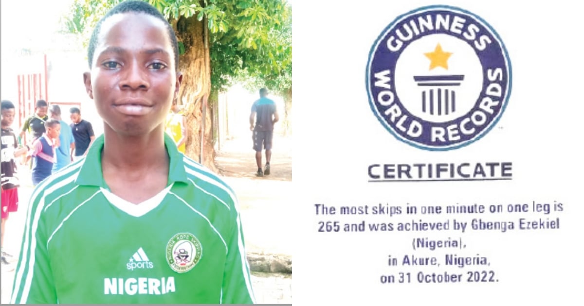 "How I achieved the rope skipping world record" 16yearold Guinness