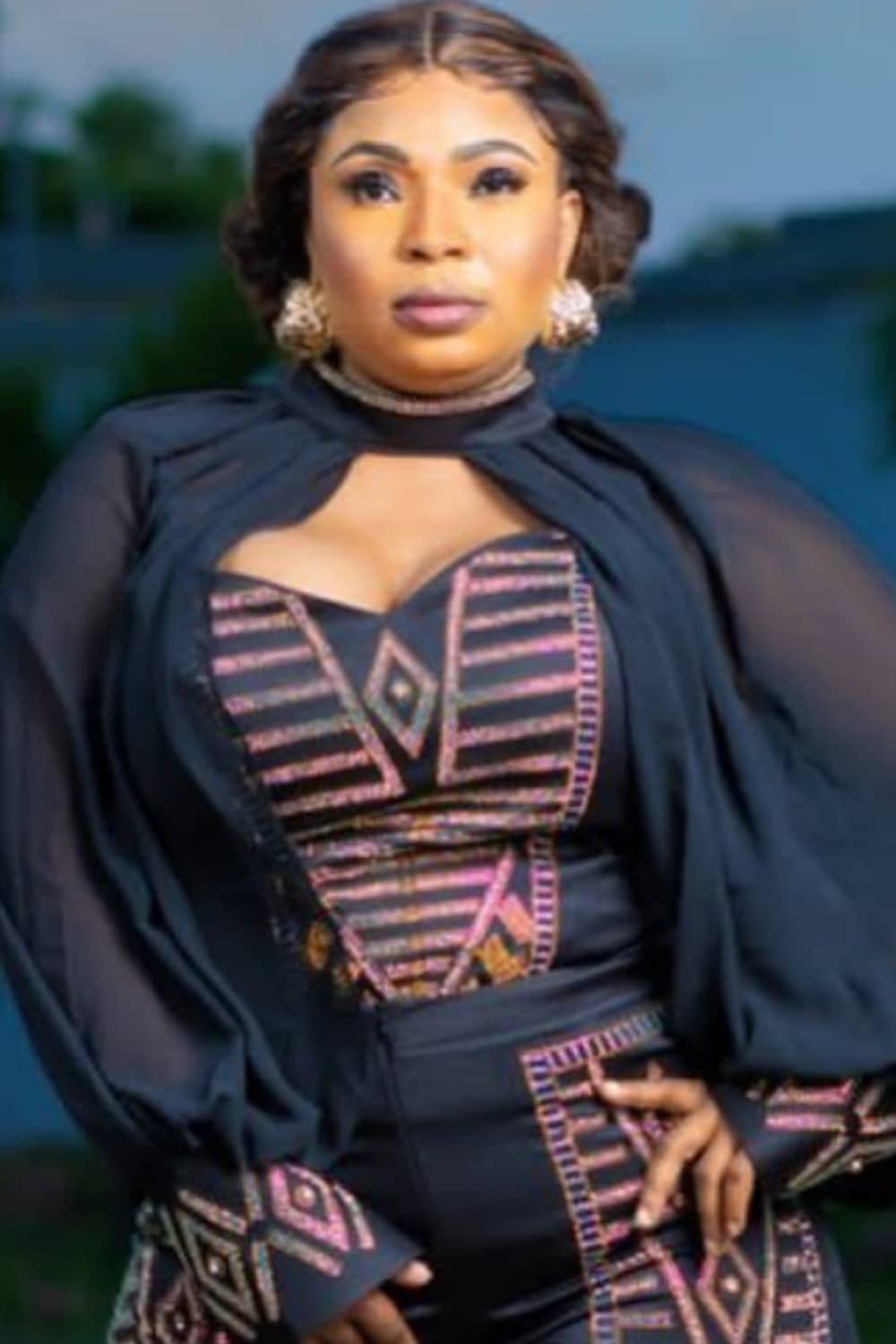 Laide Bakare in awe of the new airport in Lagos as she returns home (Video)