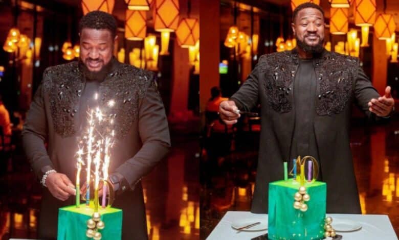"I was on the verge of tears” - Mofe Duncan overwhelmed with love following 40th birthday celebration
