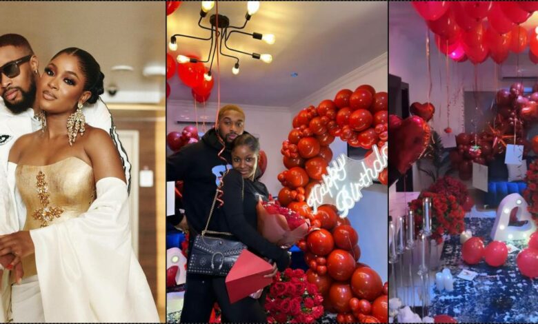 Sheggz romantically celebrates Bella's birthday (Video)