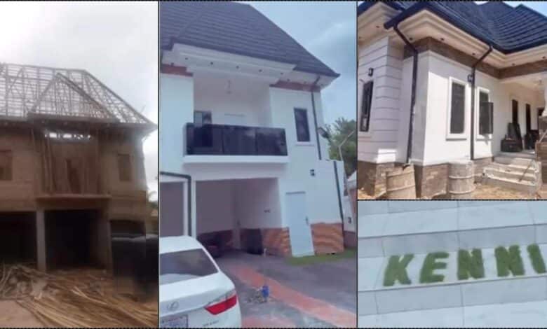 "Congrats to me at 18" — Teenager says as he shows off his new house (Video)