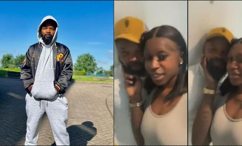 "Finally he found love" — Speculations as Nedu is spotted with mystery lady (Video)