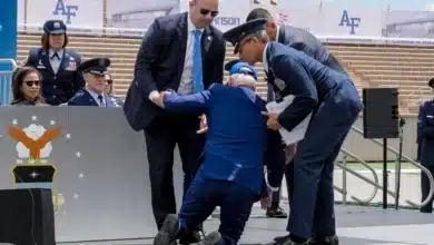 Joe Biden Falls Down