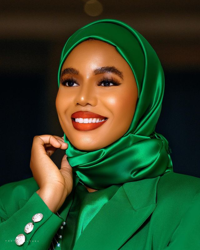 "Have you turned muslim?" - Netizens fume over Nancy Isime fashion choice in Kano