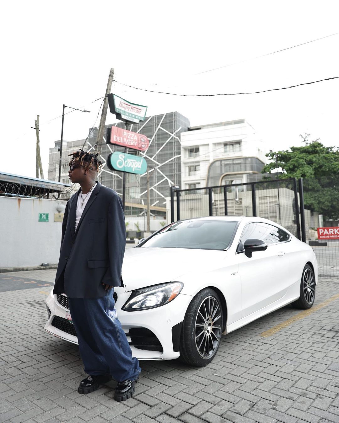 Magixx recalls past struggles as he buys new Mercedes-AMG