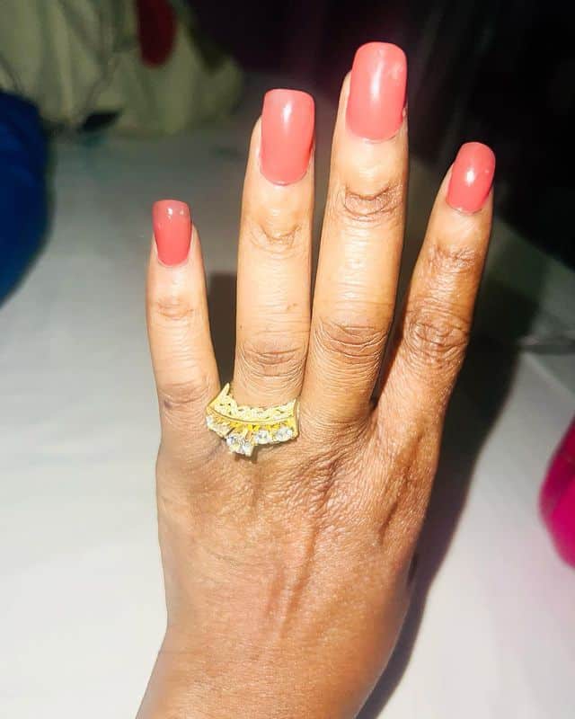 Bimpe Akintunde overjoyed as she engages long time admirer