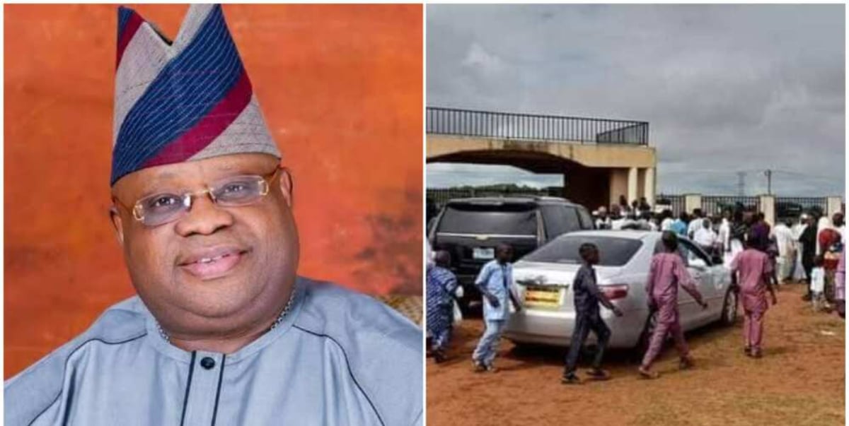 Adeleke angrily walks out of Eid ground over poor seating arrangement