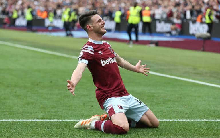 Arsenal submits British record £105m bid for Declan Rice