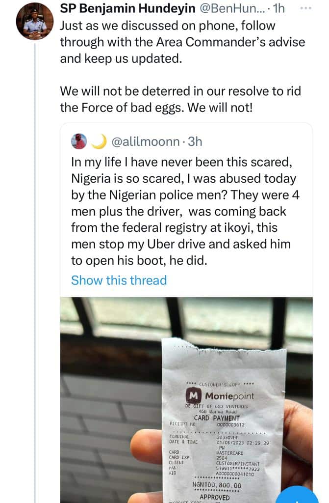 Barber calls out police officers who extorted him of N100k at Second Rainbow