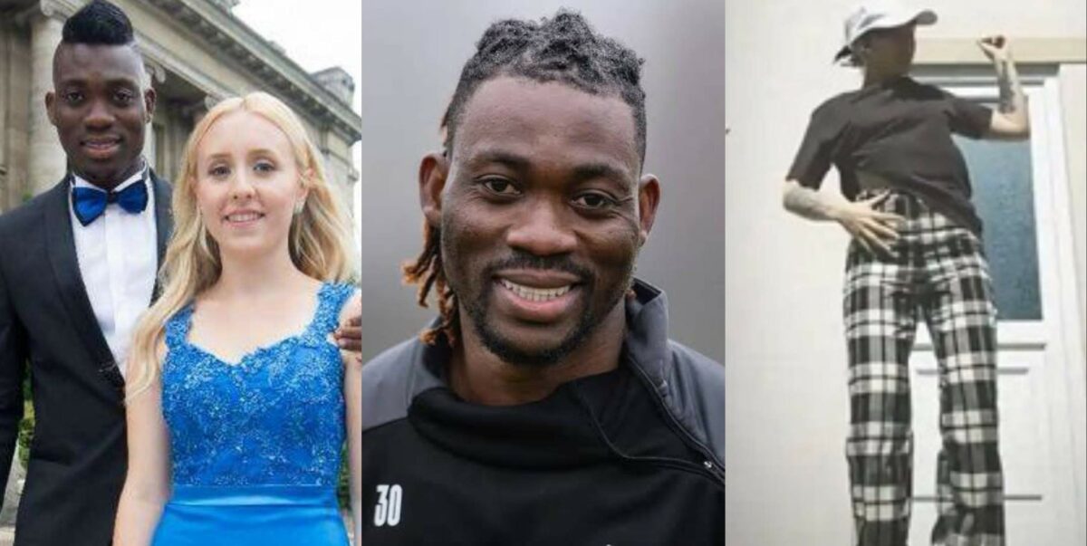 Christian Atsu's girlfriend reacts after being bashed over dancing video barely four months after his demise