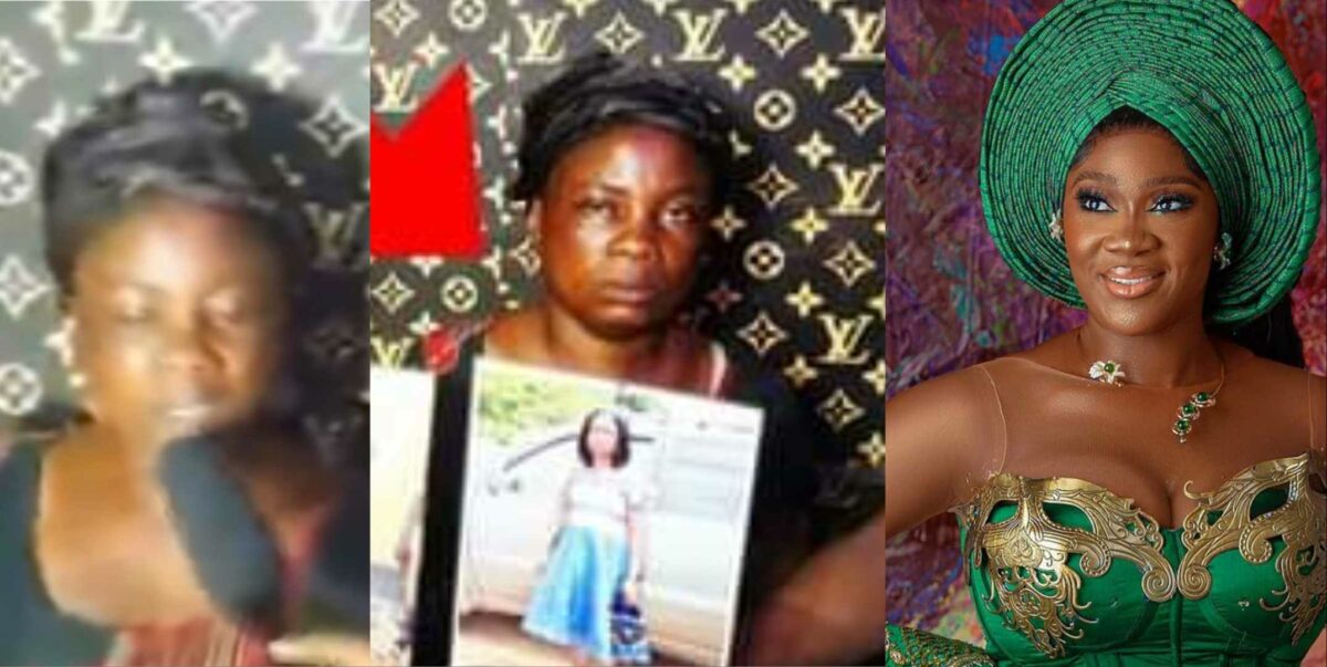 "Mercy Johnson is my biological sister" – Ghanaian lady cries out with evidence