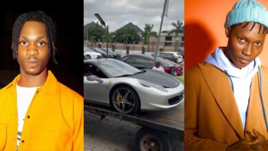 "Another daddy's property; you're just a second user" – Lil smart disses Zinoleesky's new Ferrari