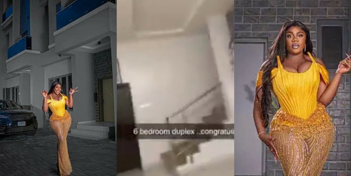 Lady shares glimpse into Nons Miraj N100M 6-bedroom house (Video)