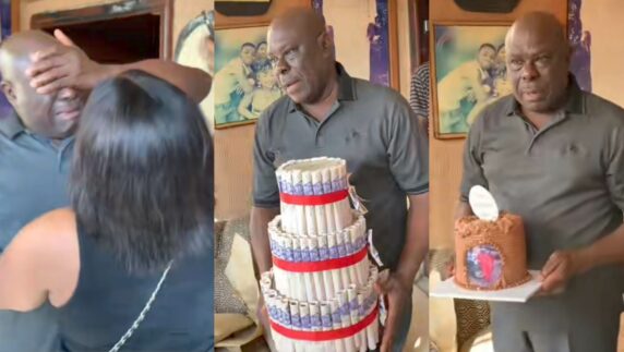Father breaks down in tears as family organizes surprise birthday for him (Video)