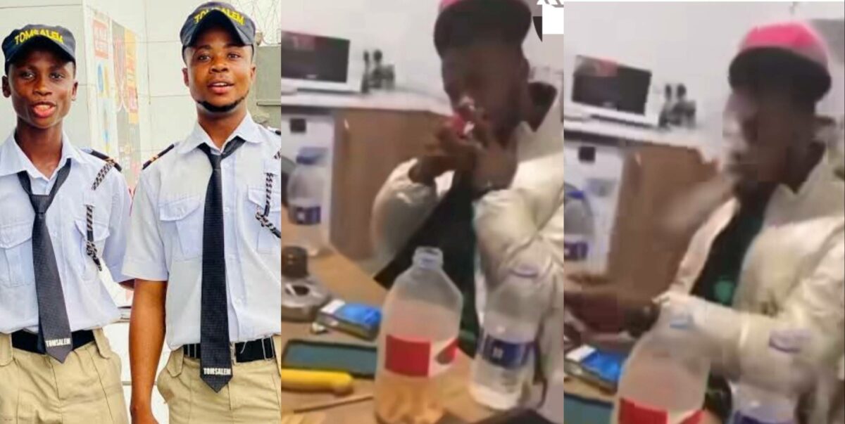 "People wey them use church money give scholarship" – Reactions as video of Happie Boys smoking in Cyprus surfaces