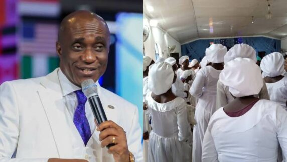 "They make incantations" – Pastor Ibiyeomie explains why he hates white garment church (Video)