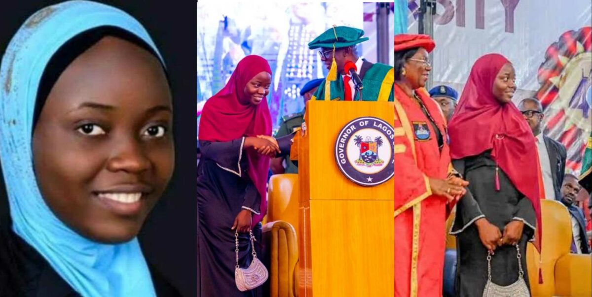 Gov. Sanwo-Olu gifts LASU student N10M for graduating with 5.0 CGPA