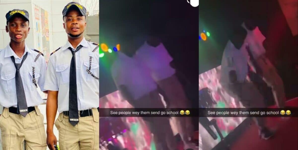 "They're hustling" – Reactions as Happie Boys are spotted performing at a nightclub in Cyprus (Video)