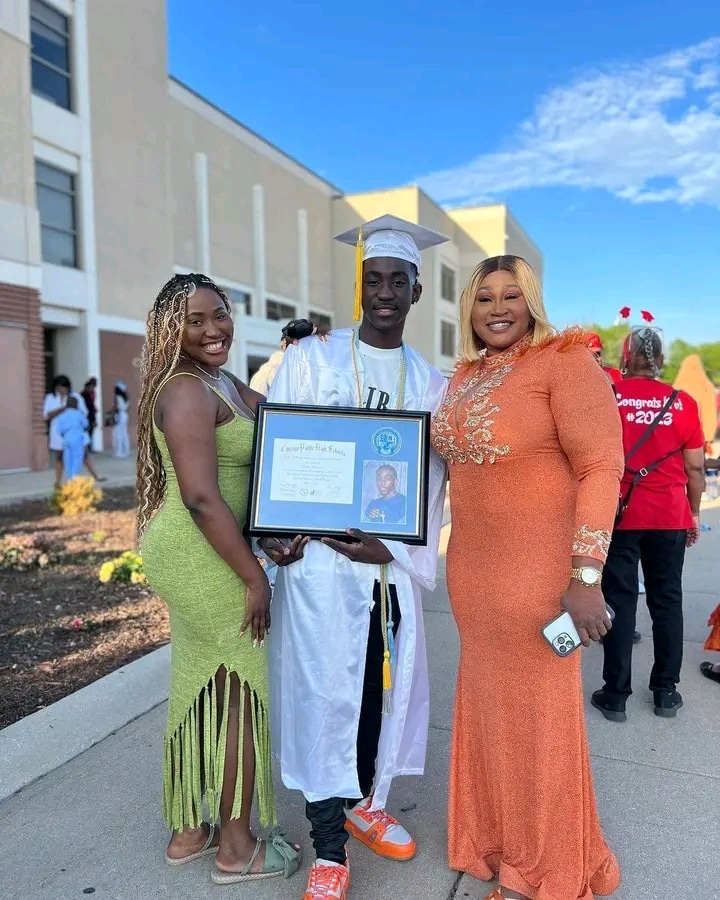 Pasuma's son graduates as best student from US High School, bags over $400k in scholarships.