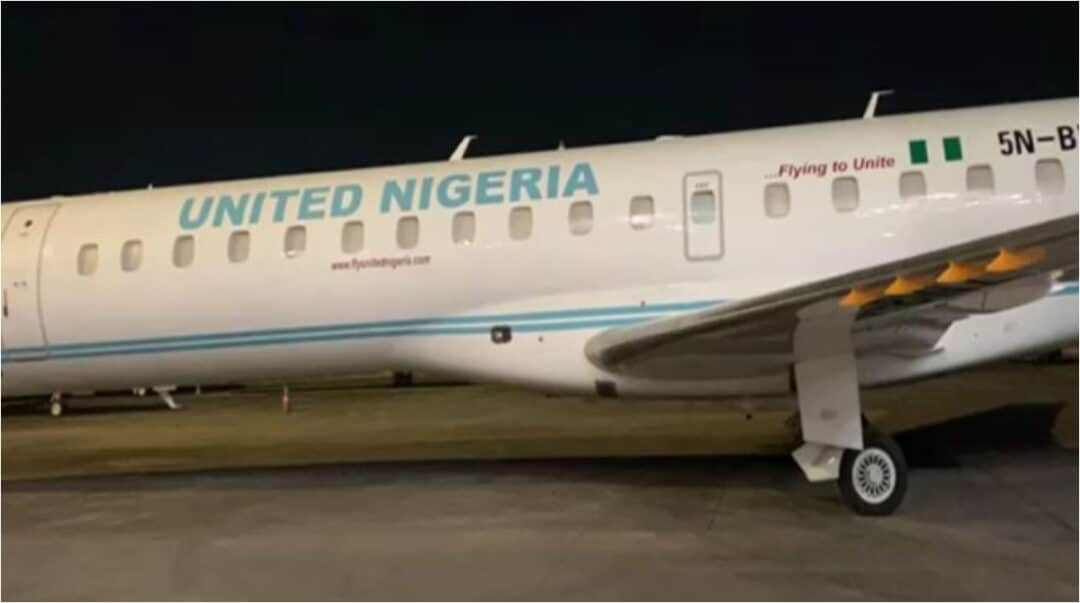 United Nigeria plane crash-lands at Lagos airport