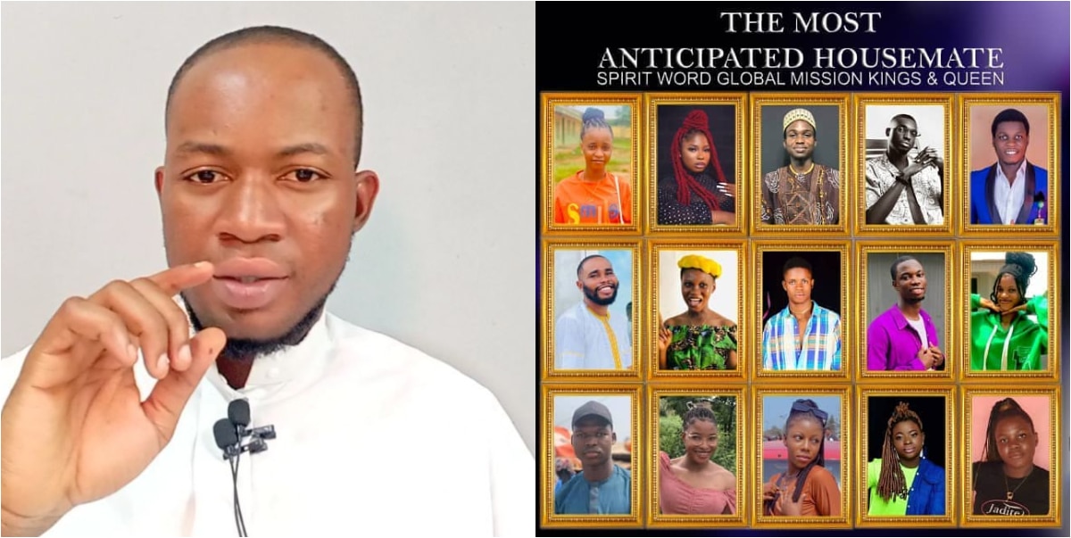 Chef Dammy's pastor allegedly starting his version of "Big Brother Naija" (Screenshots)