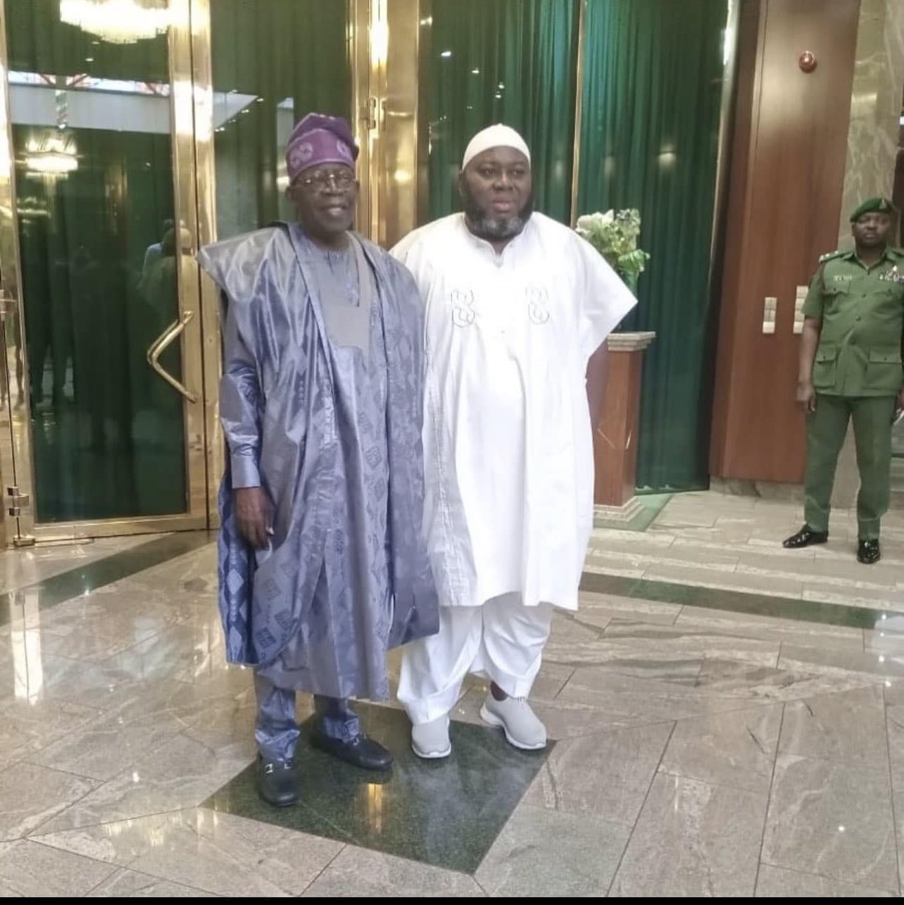 Asari Dokubo, others meet with Tinubu at State House