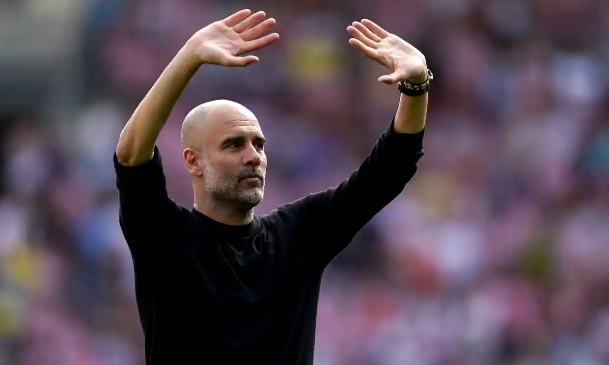 Have the right portion of beer - Guardiola tells Man City fans