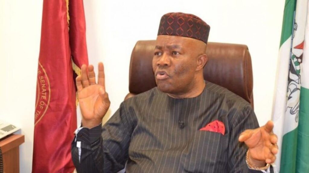 BREAKING: Akpabio emerges President of the 10th Senate