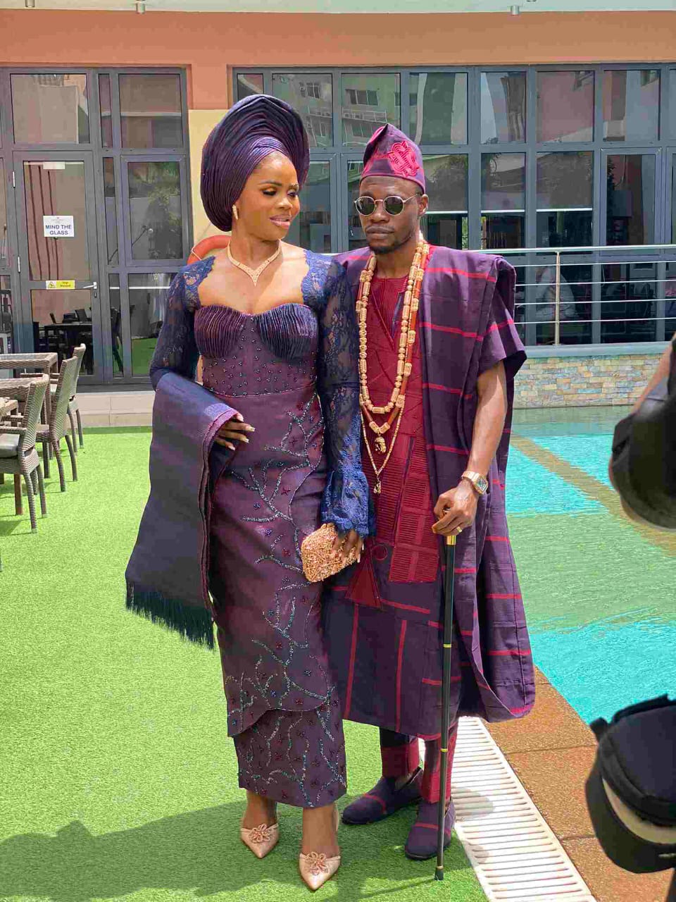 Lady ties knot with man she met through his sister on Twitter in 2022