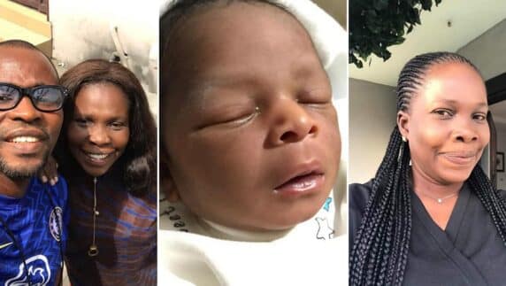 Nigerian woman celebrates as she gives birth to a baby boy after 13 years of waiting and 14 miscarriages