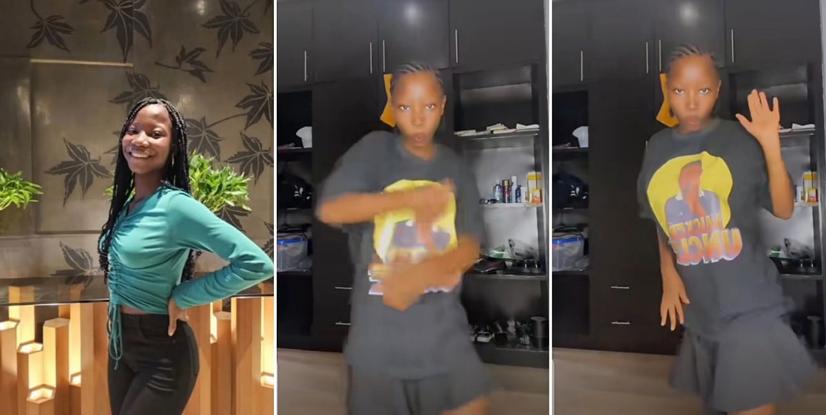 “You no do comedy again?” – Emmanuella stirs reactions as she whines waist in new video