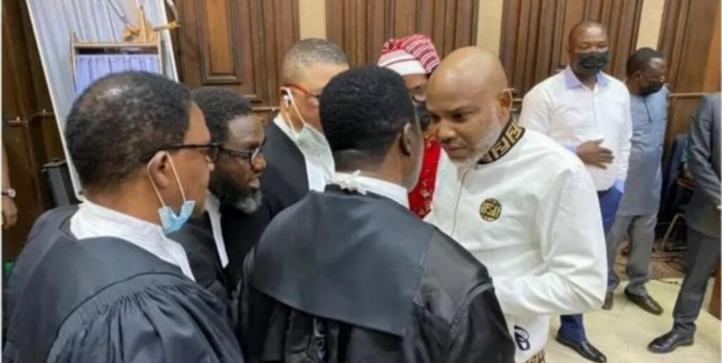 Family sacks Nnamdi Kanu’s lawyers over refusal to see client